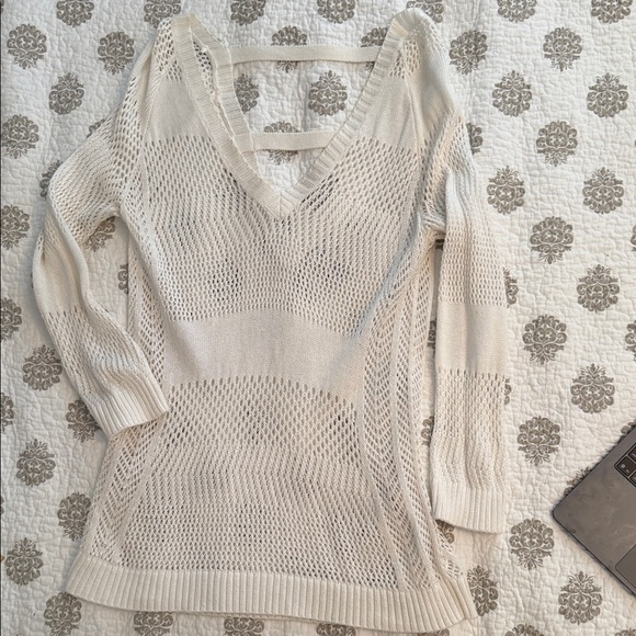 Cache Ivory Knit Top - Picture 5 of 5